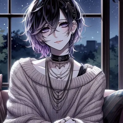 Goth Femboy James || Falling out of love