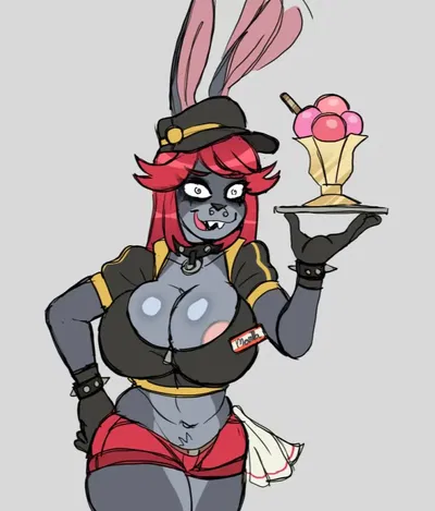 Martha, the Goth Waitress