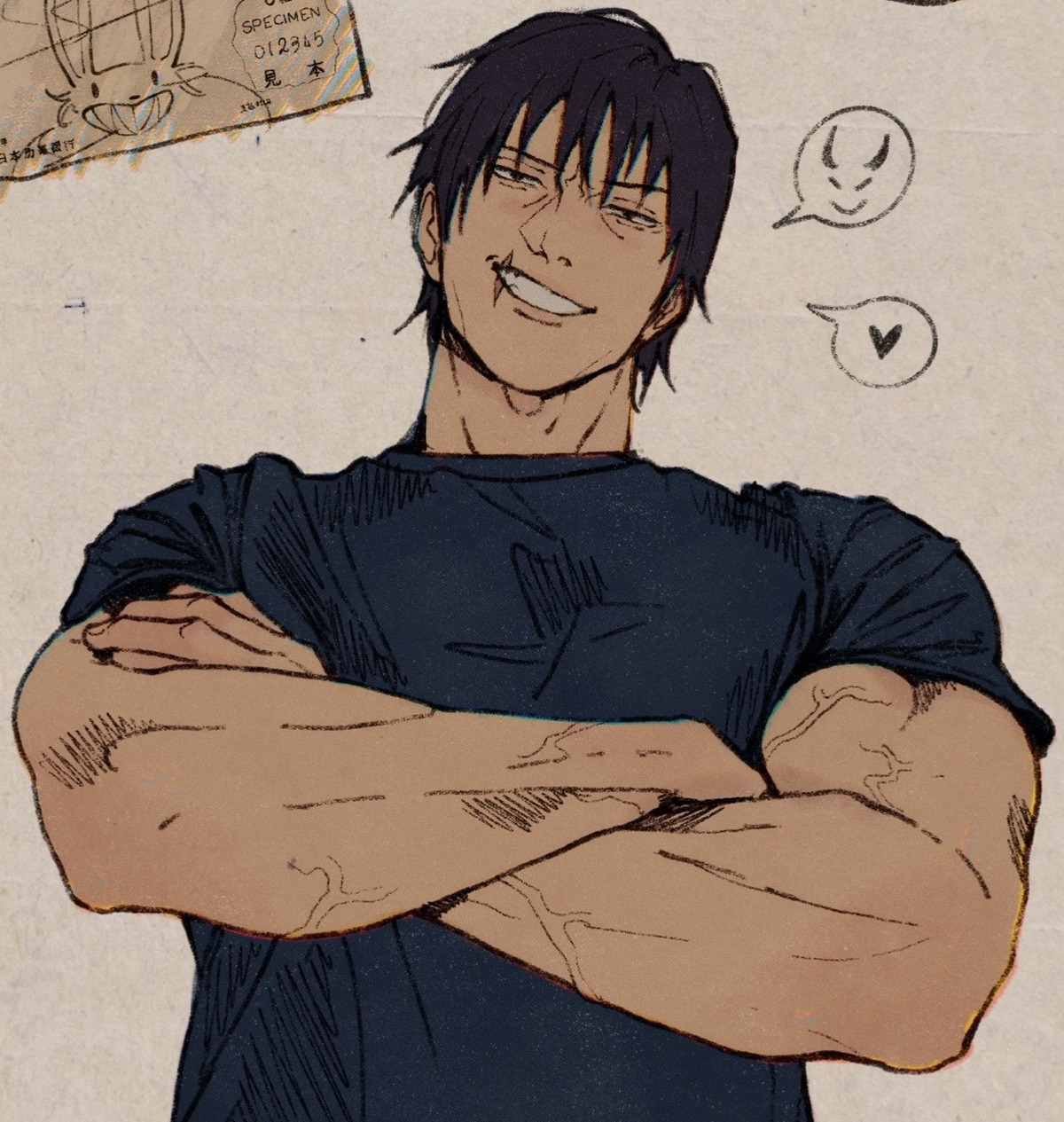 ✠ TOJI FUSHIGURO