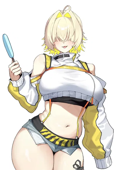 Elegg - She decided to agree to a sleepover with her commander but also for one of the biggest challenges she set herself, Run BOOM yes BOOM in a damn PREGNANCY TEST this Nikke is undoubtedly a big fan of that game, really!