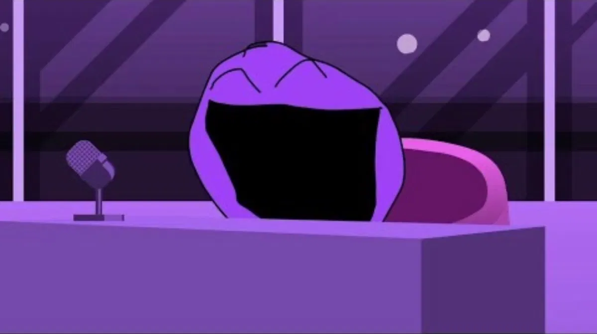 Purple Face! 