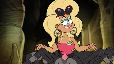 Darlene {Stuck in her web}