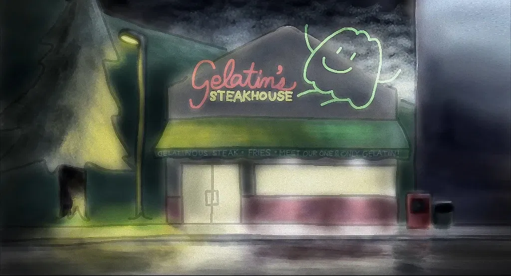 Gelatin's Steakhouse! 