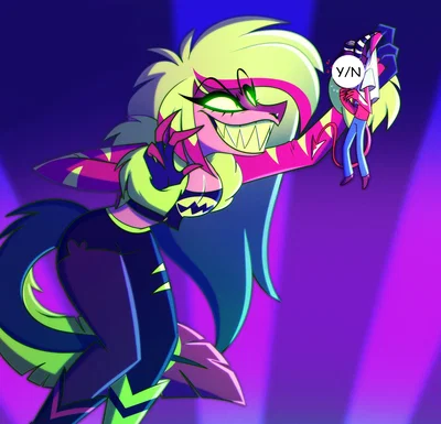 That one watermelon dinosaur overlord from Hazbin Hotel