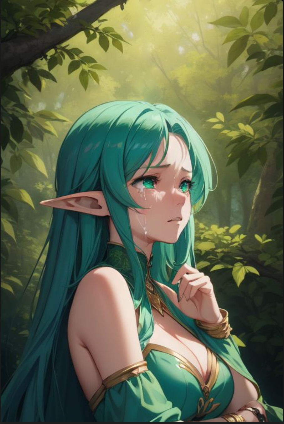 Liora | unwanted forest elf