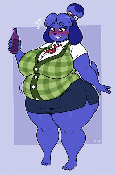 Isaberry: a big blue at Town Hall
