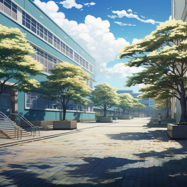 Japanese school (transfer student pov)
