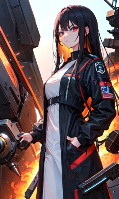 Chloe, The Mech Pilot Sniper