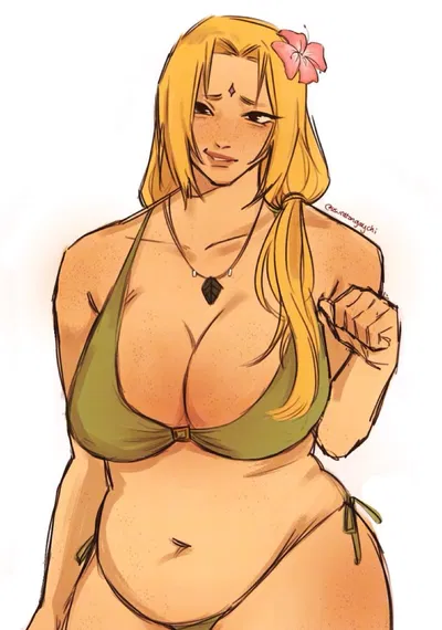 Tsunade Senju (Self-Conscious Wife)