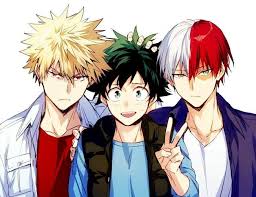 Bakugo, todoroki, deku