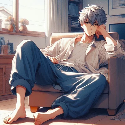 Makoto || Lazy Roommate