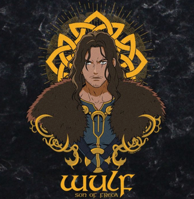 Wulf son of Freca - comforting the broken