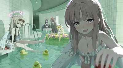 Lost In The Subliminal Poolrooms | The Tea Party + Hasumi & Ichika