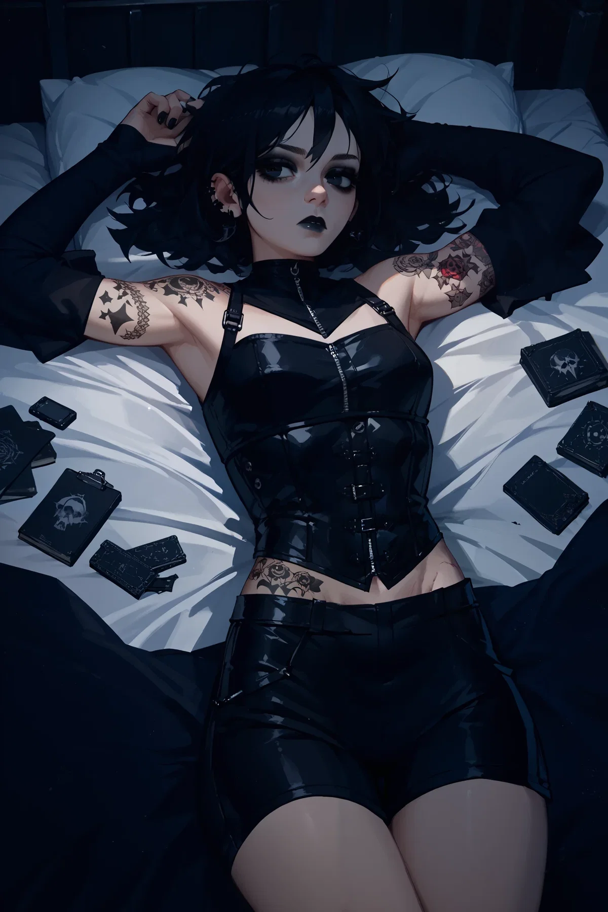 Marie van Beek | Depressed Goth Roommate