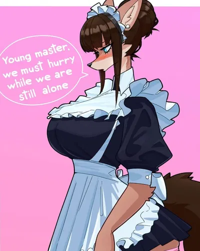 Lila(Your very attentive/possessive maid)