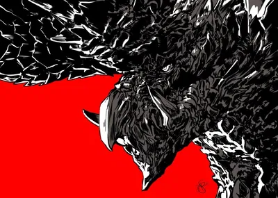 Blazing Black Dragon