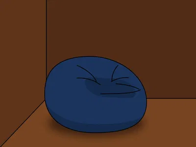 Sinking Beanbag