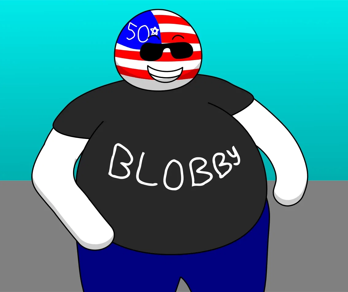 USA (Giant Blob Version, Countryhuman)