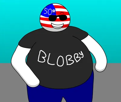 USA (Giant Blob Version, Countryhuman)