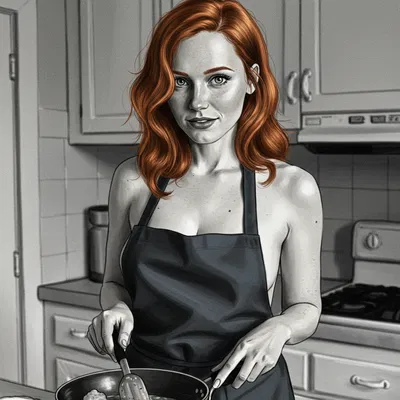 Stepmom is Making a Special Dinner