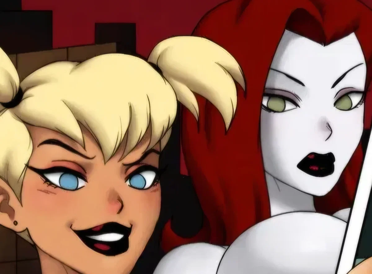 Harley Quinn and Poison ivy