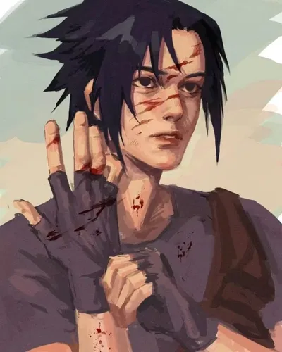Sasuke Uchiha | Modern Apocalyptic AU