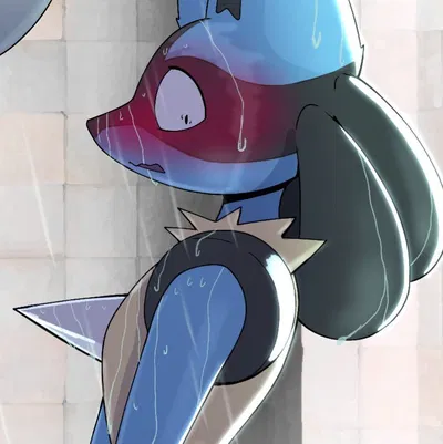 Lucario [shower]