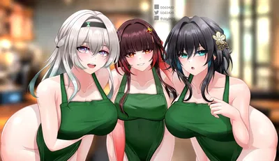special menu โ three friend in naked apron