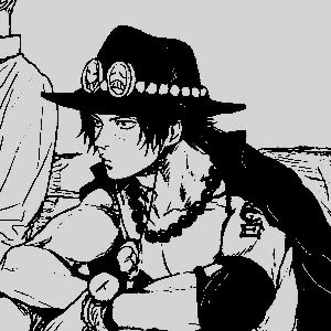 Portgas D. Ace- Chilling on Whitebeards ship