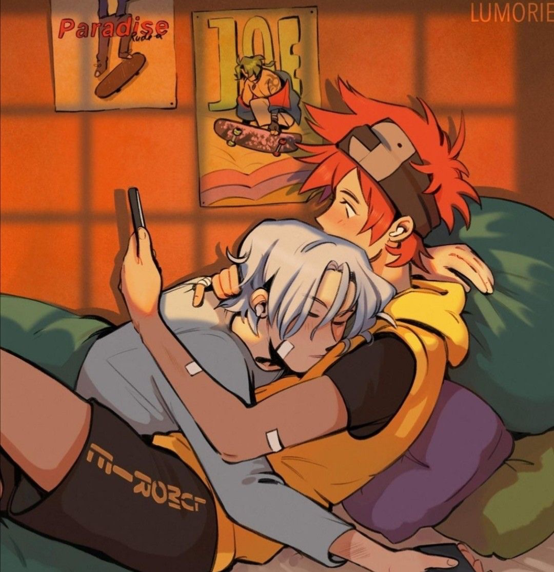 ❄️🩵Reki & Langa❤️🛹
