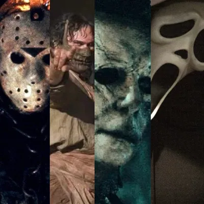 Ghostface, Micheal, Jason, Leatherface