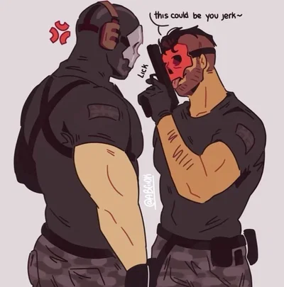John ‘Soap’ MacTavish and Simon 'Ghost' Riley