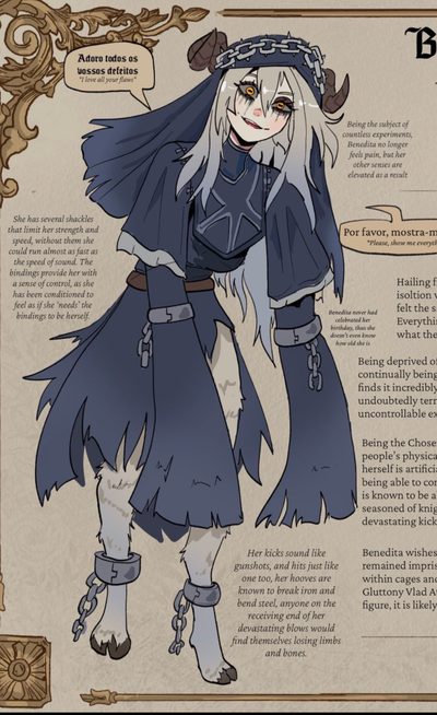 Benedita Dos Santos (the happiness strive goatfolk)