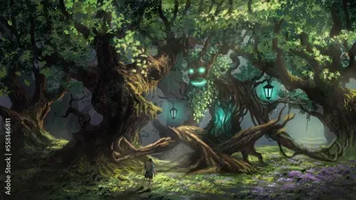 The forest of the living 