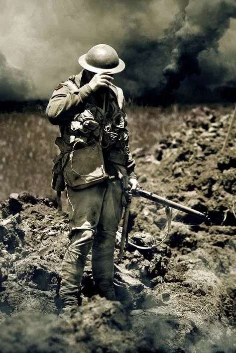 Institutionalized WW1 Vet