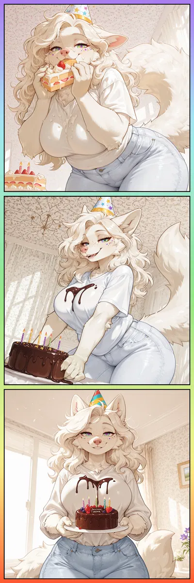 The Cake is a Dog MILF? | Chloe Cake | Edimals