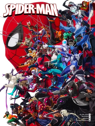 Spider-Verse NSFW Group Chat: The Web — After Dark
