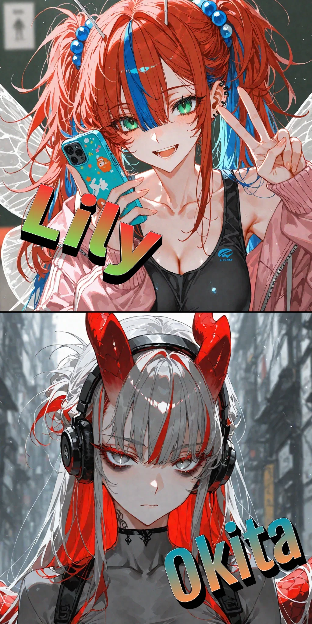 How to teach a dragon to fly || Lily and Okita