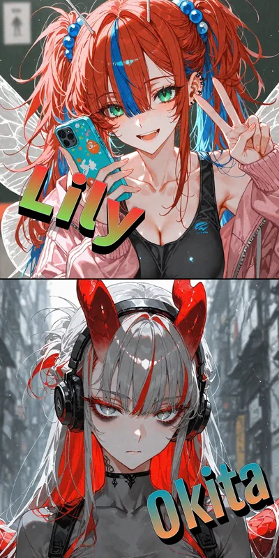 How to teach a dragon to fly || Lily and Okita