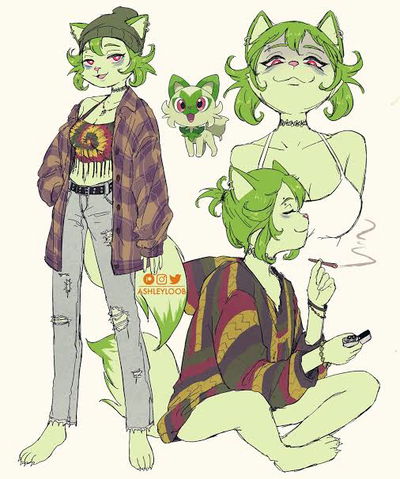 Momo // The Sprigatito Romie