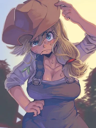 you tried stealing from her apple tree.