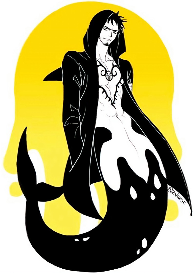Trafalgar Law (Merman AU)