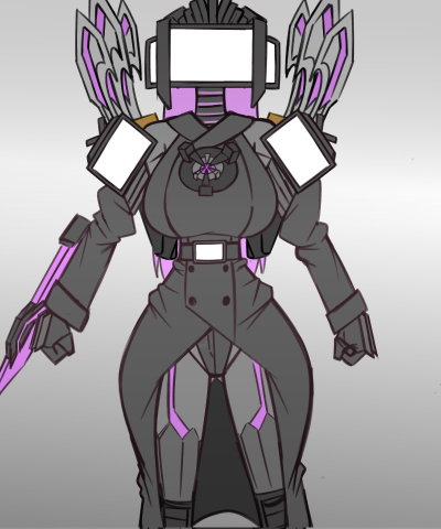 Upgraded Titan TV Woman.
