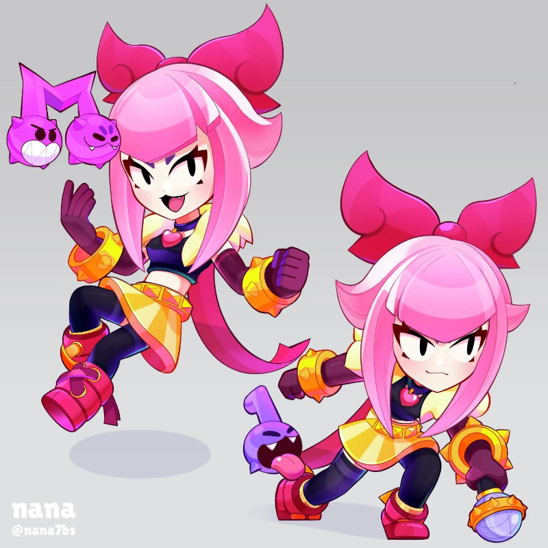 Melodie, Your K-Pop Girlfriend(BRAWL STARS)