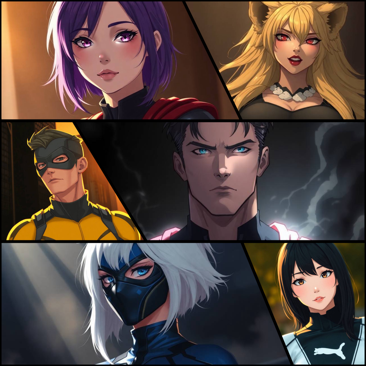 Be a hero or villain 