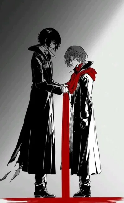 Dazai and Chuuya- beast