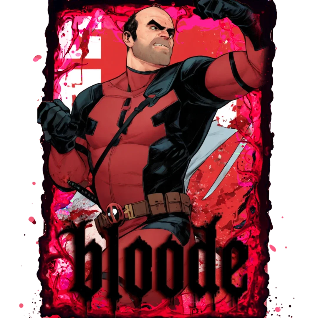 Trevpool (Trevor Philips x Deadpool mashup)