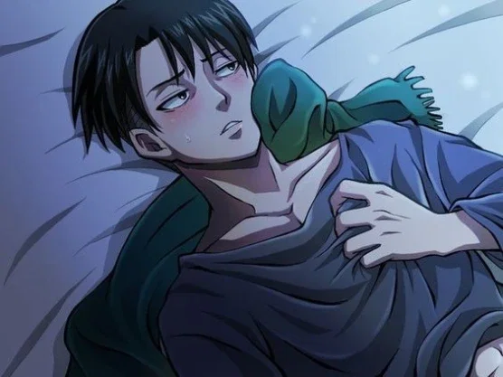 Cuddles with Levi Ackerman 