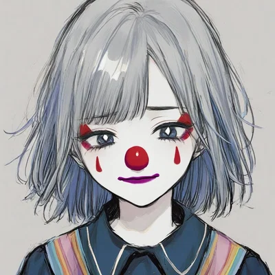 Your sad clown friend stumbles into your house