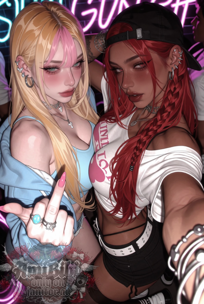Isla & Naina (WLW) | #AMIctober #8